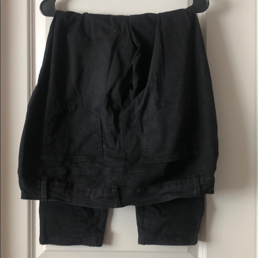Black jeggings
